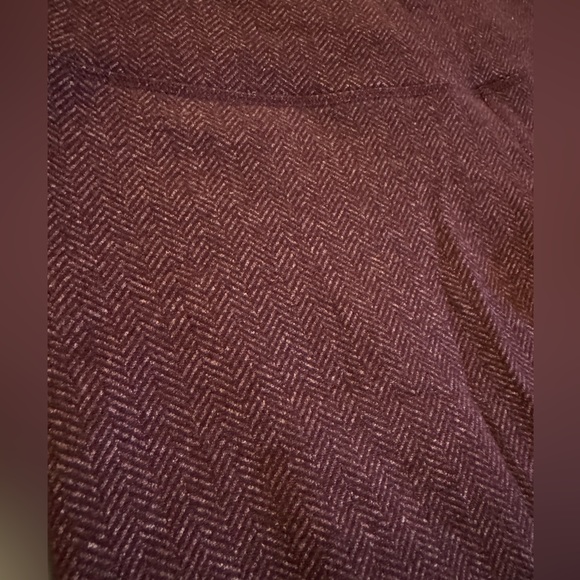 Women’s Old Navy Active Burgundy Chevron Print Leggings Size Large - Picture 2 of 6